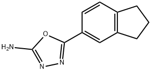 5-(2,3-二氢-1H-茚-5-基)-1,3,4-噁二唑-2-胺