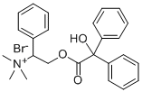 (alpha-(Hydroxymethyl)benzyl)trimethylammonium bromide benzilate