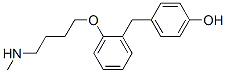 4-(2-(4-Hydroxybenzyl)-phenoxy)-N-methylbutylamine
