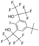 4-tert-butyl-2,6-bis(1-hydroxy-1-(trifluoromethyl)-2,2,2-trifluoroethyl)iodobenzene