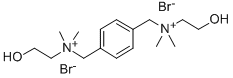 (p-Phenylenedimethylene)bis((2-hydroxyethyl)dimethylammonium bromide)