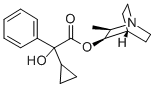 MANDELIC ACID, alpha-CYCLOPROPYL-, 2-METHYL-3-QUINUCLIDINYL ESTER, (mi xed isomer