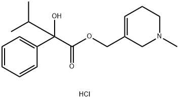 MANDELIC ACID, alpha-ISOPROPYL-, 1-METHYL-1,2,5,6-TETRAHYDRO-3-PYRIDYL METHYL EST