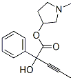 (1-methylpyrrolidin-3-yl) 2-hydroxy-2-phenyl-pent-3-ynoate
