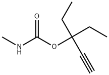 Carbamic acid, methyl-, 1,1-diethyl-2-propynyl ester (6CI)
