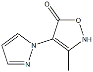 5(2H)-Isoxazolone,3-methyl-4-(1H-pyrazol-1-yl)-(9CI)