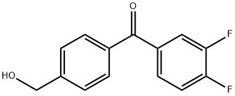 (3,4-difluorophenyl)(4-(hydroxymethyl)phenyl)methanone