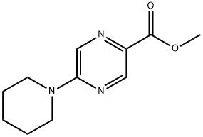 5-(1-哌啶基)-2-吡嗪甲酸甲酯