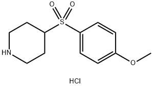 4-[(4-METHOXYPHENYL)SULFONYL]PIPERIDINE HYDROCHLORIDE