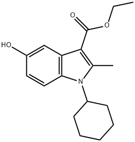 1-环己基-5-羟基-2-甲基-1H-吲哚-3-羧酸乙酯