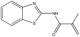 2-Propenamide,N-2-benzothiazolyl-2-methyl-(9CI)