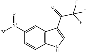 1-(5-硝基-3-吲哚基)-2,2,2-三氟乙酮