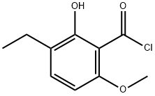 Benzoyl chloride, 3-ethyl-2-hydroxy-6-methoxy- (9CI)