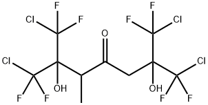 1,7-Dichloro-2,6-bis(chlorodifluoromethyl)-1,1,7,7-tetrafluoro-2,6-dihydroxy-3-methyl-4-heptanone
