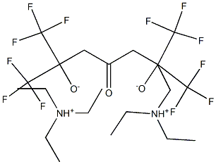 4-HEPTANONE, 2,6-BIS(TRIFLUOROMETHYL)-2,6-DIHYDROXY-1,1,1,7,7,7-HEXAFL UORO-, BIS
