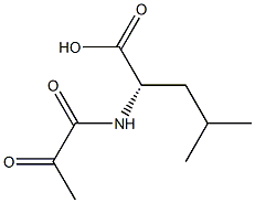 Leucine,  N-pyruvoyl-  (6CI)