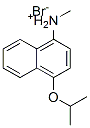(4-propan-2-yloxynaphthalen-1-yl)methylazanium bromide