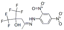 5,5,5-Trifluoro-4-(trifluoromethyl)-4-hydroxy-2-pentanone 2,4-dinitrophenyl hydrazone