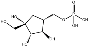 5-carbafructofuranose 6-phosphate