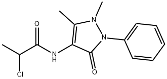 2-氯-N-(3-氧代-1,5-二甲基-2-苯基-吡唑-4-基)丙酰胺
