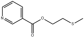 2-methylsulfanylethyl pyridine-3-carboxylate