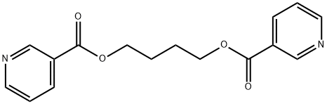4-(pyridine-3-carbonyloxy)butyl pyridine-3-carboxylate