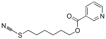 6-thiocyanatohexyl pyridine-3-carboxylate