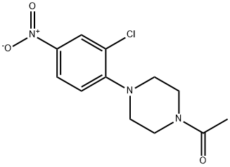 Piperazine, 1-acetyl-4-(2-chloro-4-nitrophenyl)-