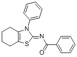 N-(3-PHENYL-4,5,6,7-TETRAHYDRO-3H-BENZOTHIAZOL-2-YLIDENE)-BENZAMIDE