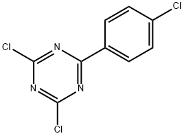 2,4-二氯-6-(4-氯苯基)-1,3,5-三嗪