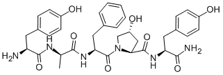 TYR-D-ALA-PHE-HYP-TYR-NH2