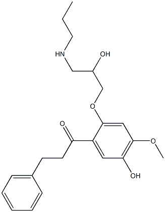 5-hydroxy-4-methoxypropafenone