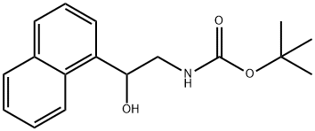 N-BOC-2-(1-萘基苯基)-2-羟基乙胺