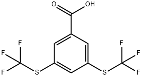 3,5-双(三氟甲硫基)苯甲酸