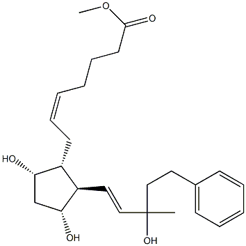 15-methyl-17-phenyl-18,19,20-trinorprostaglandin F2 alpha methyl ester