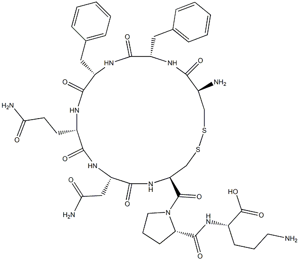 vasopressin, 9-des-Gly-(2-Phe-8-Orn)-