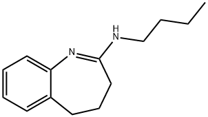 3H-1-BENZAZEPIN-2-AMINE, N-BUTYL-4,5-DIHYDRO-