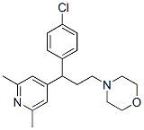 4-[3-(4-chlorophenyl)-3-(2,6-dimethylpyridin-4-yl)propyl]morpholine