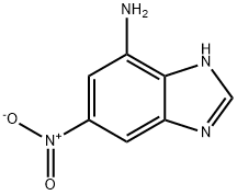 1H-Benzimidazol-4-amine,6-nitro-(9CI)