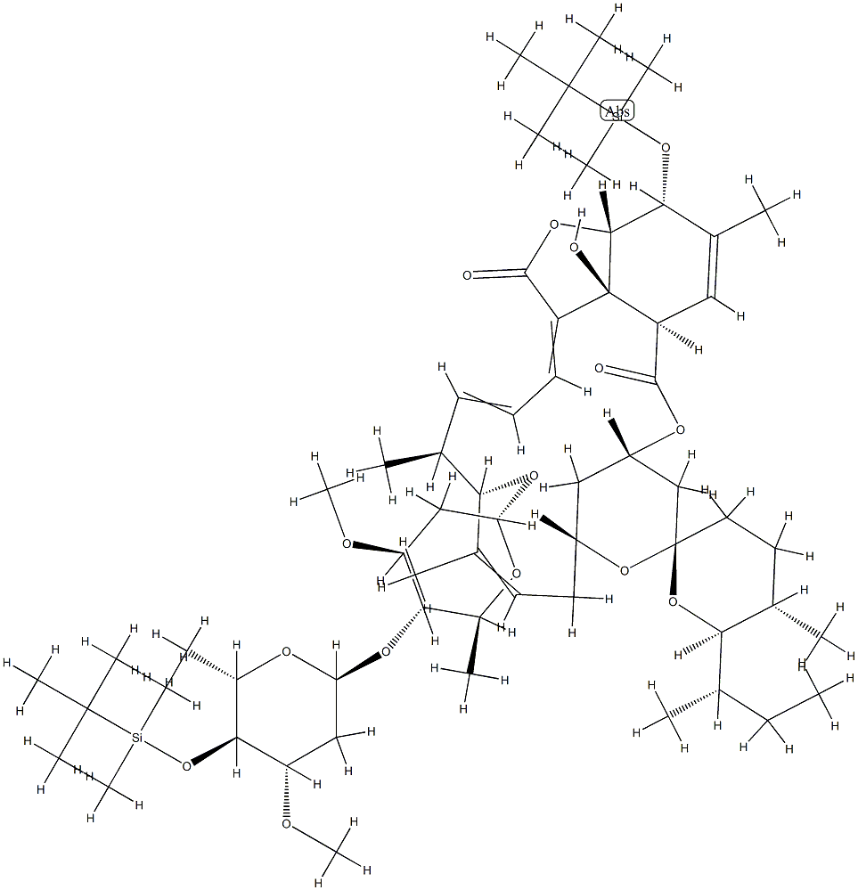 5-O-Demethyl-4,5-bis-O-[(1,1-dimethylethyl)dimethylsilyl]-22,23-dihydro-28-oxo-Avermectin A1a