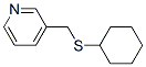 3-(cyclohexylsulfanylmethyl)pyridine