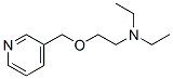 N,N-diethyl-2-(pyridin-3-ylmethoxy)ethanamine