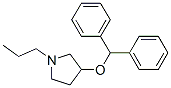 3-benzhydryloxy-1-propyl-pyrrolidine