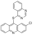 ACRIDINE, 2-CHLORO-9-(4-QUINAZOLINYLTHIO)-