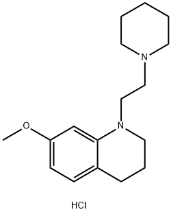 N-(beta-Piperidinoetil)-7-metossi-1,2,3,4-tetraidrochinoline cloridrat o [Italian]