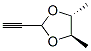 1,3-Dioxolane, 2-ethynyl-4,5-dimethyl-, [4R-(2alpha,4alpha,5beta)]- (9CI)