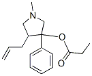 1-methyl-3-phenyl-4-prop-2-enyl-pyrrolidin-3-ol, propanoate