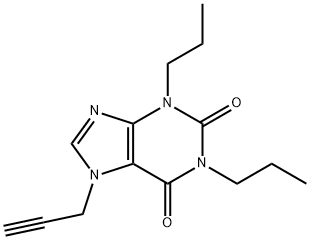 3,7-二氢-1,3-二丙基-7-(2-丙炔-1-基)-1H-嘌呤-2,6-二酮