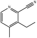 Picolinonitrile, 3-ethyl-4-methyl- (6CI)