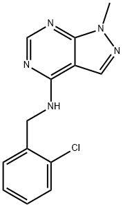 N-(2-chlorobenzyl)-1-methyl-1H-pyrazolo[3,4-d]pyrimidin-4-amine